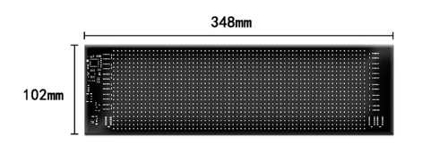 Led Matrix Panel Pixel For Car  / פאנלד מטריקס לרכב